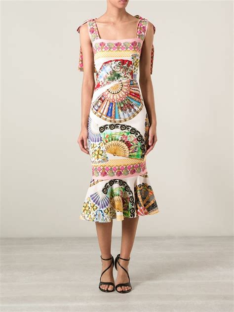 dolce gabbana sicilian dress|majolica dolce and gabbana pattern.